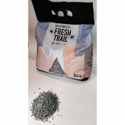 Наполнитель впитывающий для кошек FRESH TRAIL Премиум, 3,4 кг. Наполнитель впитывающий для кошек FRESH TRAIL Премиум, 3,4 кг.